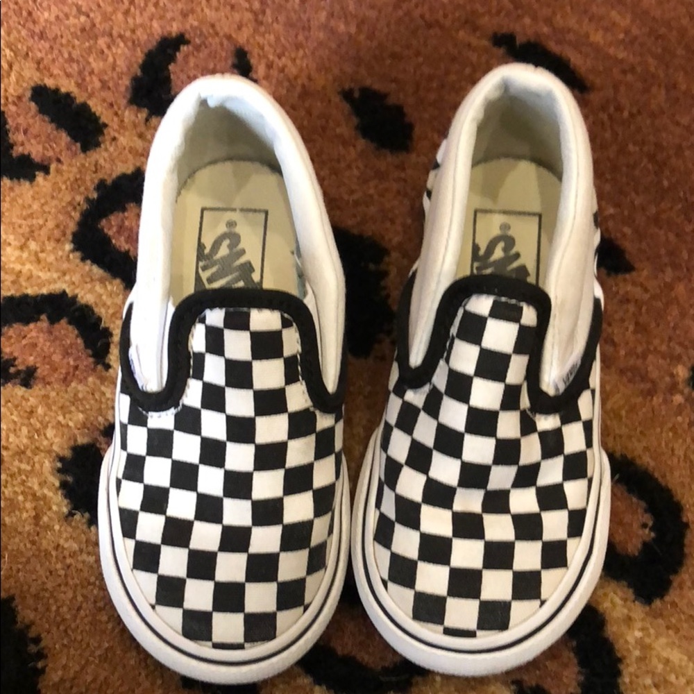 Vans Bike in white checked